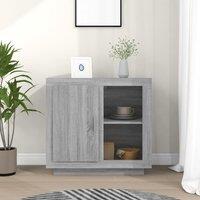 Berkfield Home Sideboard Grey Sonoma
