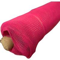 Pegdev Pink Debris Netting Heavy Duty UV Mesh for Scaffolding 50m Roll