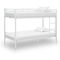 Berkfield Home Bunk Bed White Metal 90x200 cm
