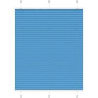 Berkfield Home Pleated Blind Blue 110x150 cm Fabric Width 109.4 cm Polyester