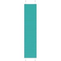 Berkfield Home Pleated Blind Petrol Green 50x200 cm Fabric Width 49.4 cm Polyester
