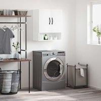 Berkfield Home Wall Cabinet White 60x31x70 cm Engineered Wood | Size: 60 x 31 x 70 cm