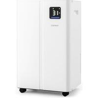 Gymax 20L Dehumidifier for Home Basement With 3 Modes & 24H Timer in White