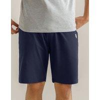 Brian Oak London Men's Jersey Comfort Stretch Shorts - Navy | Size: Medium