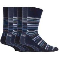 SOCKSHOP Gentle Grip Men's 6 Pack Non Elastic Bigfoot Cotton Socks | Size: 12-14