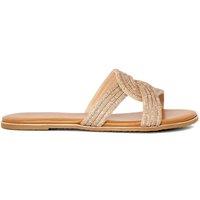 Dune London Women's 'Lovey' Sandals in Metallics | Size: 3