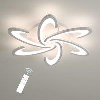 Dimmable Led Modern Ceiling Lighting with Remote Control 6 Lights