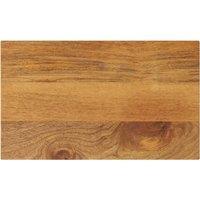 Berkfield Home Table Top 60x30x3.8 cm Rectangular Solid Wood Mango in Brown
