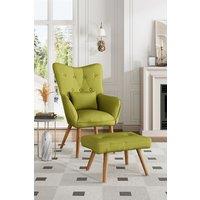 2-Seater Linen Convertible Sofa Bed with Pillows