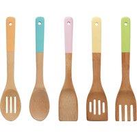 Orsina Aleki 5pc Bamboo Kitchen Utensil Set