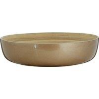 Orsina Kyoto Gold Salad Bowl With Raised Edges