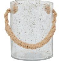 Orsina Kuta Natural Rope Medium Lantern in Clear