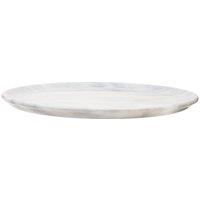 Orsina Marmore Round Marble Plate in White
