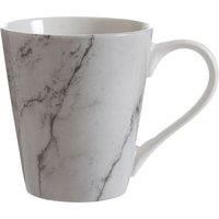 Orsina 16Pc White & Grey Marble Effect Dinner Set, 16Pc Dinner Set, Porcelain Dinner Set, Ceramic Dinner Set