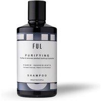 FUL Purifying Charcoal Shampoo 250ml - Clarifying Detox for Oily Scalp & Buildup - Deep Cleanser for Greasy Hair