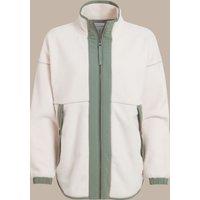 Craghoppers Women's Kidsy Borg Full-Zip Active Fleece Jacket in Cream | Size: 14