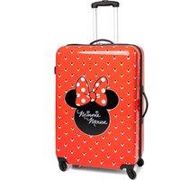 Disney Women's Minnie Mouse Adult Red Small Suitcase