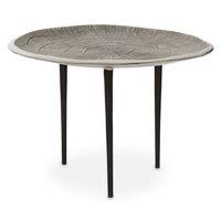 Orsina Silva Oak Effect Silver Top Coffee Table