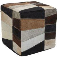 Orsina Safira Striped Pouffe