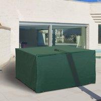 OUTSUNNY UV Rain Protective Cover For Garden Patio Wicker Rattan in Bright Green