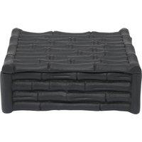 Orsina Hiba Small Black Finish Bamboo Effect Trinket Box