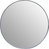 Orsina Avento Large Round Silver Wall Mirror