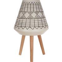 Orsina Darnell White & Black Large Planter