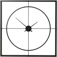 Orsina Trinity Black Finish Wall Clock