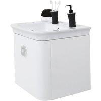 Orsina Adelphi White Bathroom sink with Storage