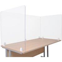 Orsina 3pc Acrylic Protection Screens With Fittings Kit in Clear