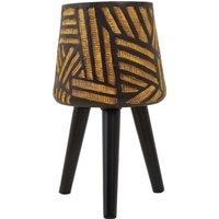 Orsina Darnell Natural & Black Planter With Angular Legs