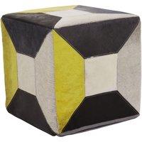 Orsina Safira Abstract Pouffe