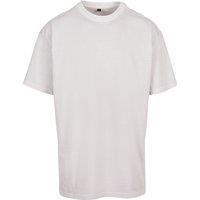 Build Your Brand Men's Heavyweight Oversized T-Shirt in Purple | Size: 2XL