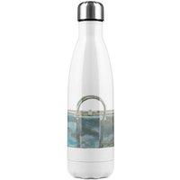 Benjamin Tate Design Green Handbat Stainless Steel Bottle in Natural