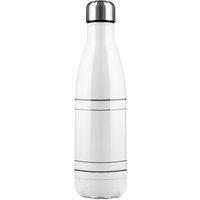 Benjamin Tate Design Roman Style Ornamental Frame Stainless Steel Bottle in Natural