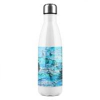 Benjamin Tate Design Battle Of Britain Men Marching Stainless Steel Bottle in Natural