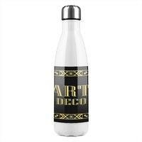 Benjamin Tate Design Art Deco Stainless Steel Bottle in Natural
