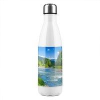 Benjamin Tate Design Beautiful scenery Designer Stainless Steel Bottle in Natural