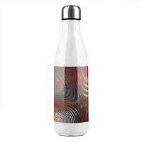 Benjamin Tate Design Psychedelic Print Stainless Steel Bottle in Natural