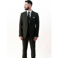 V2 Classic Men's Paolo - Sage Green Three Piece Suit | Size: 44R