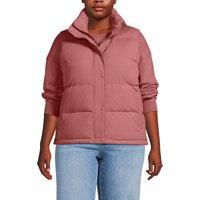 Lands' End Women's Plus Puffer Down Gilet in Rose | Size: 20-22