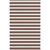 Berkfield Home Zebra Blind Brown 145x200 cm Fabric Width 140.9 cm Polyester