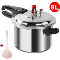 9 Litre Home Dual Handle aluminum Pressure Cooker Kitchen Catering Cookware