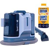 ProKleen Spot Cleaner Carpet Washer 1.8L Tank 650W & 1L Citrus Carpet Shampoo in Grey