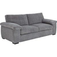 Snugg Furniture UK Limited Amalfi Jumbo Cord 3 Seater Sofa in Grey