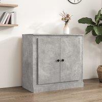 Berkfield Home Sideboard Concrete Grey 70x35.5x67.5 cm Engineered Wood