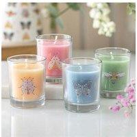KDMD Set of 4 Floral Bug Mandarin & Bergamot Candles