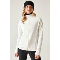 Dare 2b Women's Sleek Full Zip Stretch Insulating Midlayer in White | Size: 14
