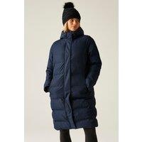 Dare 2b Women's Wander Waterproof Longline Padded Jacket in Navy | Size: 12