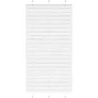 Berkfield Home Pleated Blind White 110x200 cm Fabric Width 109.4 cm Polyester
